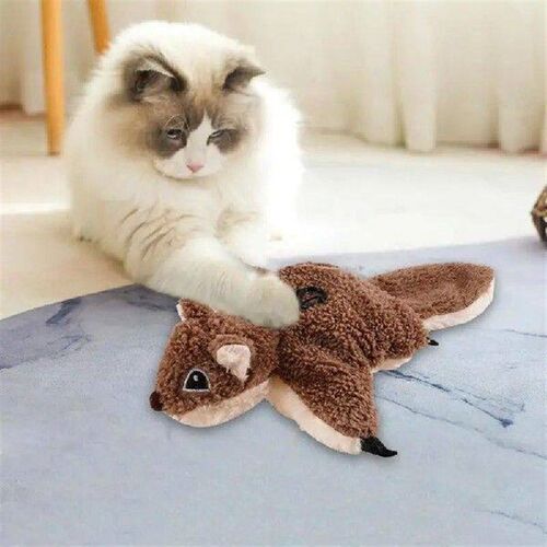 Cat Toys For Bored Indoor Adult Cats Electric Plush Sugar