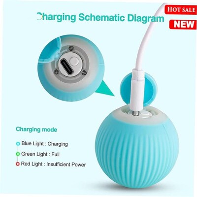 Smart Cat Toys Interactive Ball Catnip Cat Training Toy Pet1