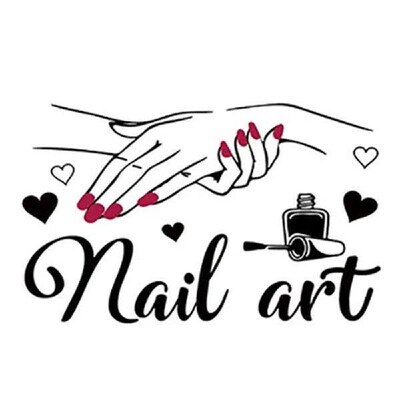 Nail Art Self-adhesive Wall Mural Reusable Decal Wall Art
