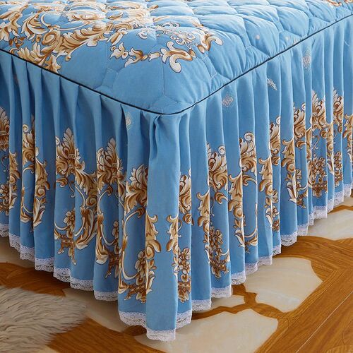 Lace Public Bed Skirt Korean Style Lace Quilted Thickened Be