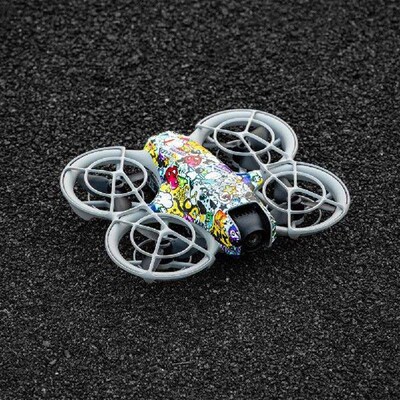 Vinyl Stickers Set Drone Decals Anti-Scratch Colorful