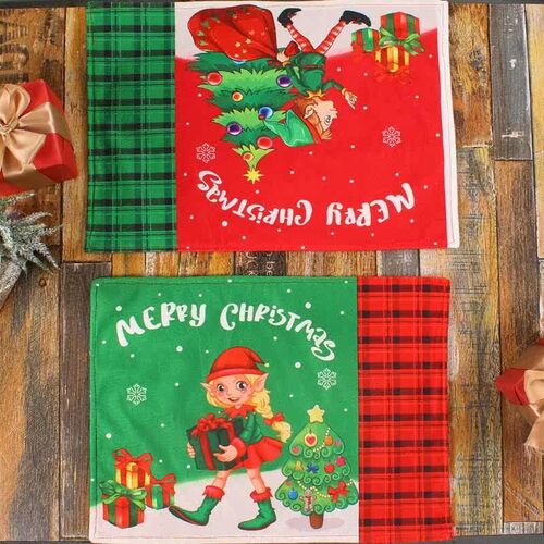 Christmas Decorative Table Mat Party Decorative Tablecloth
