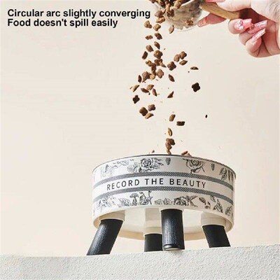Worry-free Mealtime for Pets Stainless Steel Elevated Pet