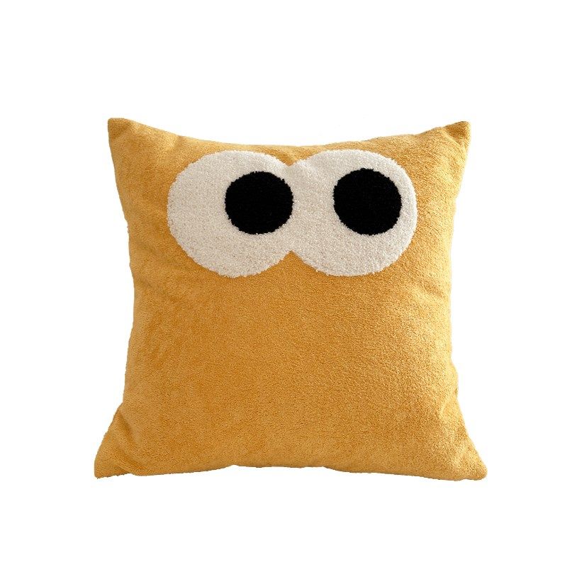 蔓越家 可爱大眼抱抱绒抱枕靠垫沙发腰枕靠背圆形坐垫抱枕含芯,居家布艺,靠垫/抱枕,淘宝优惠券,粉丝福利购,淘宝优惠卷