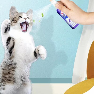 30ml Pet Oral Cleanse Spray Dogs Cats Teeth Clean Deodorant