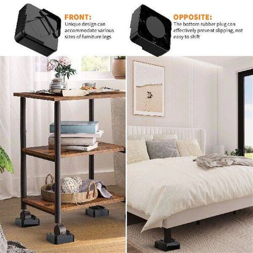 Bed Frame Furniture Leg Supports Stackable Risers Sofa Pads
