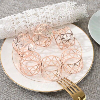 Alloy Napkin Rings Wedding Napkin Rings Decoration Ring
