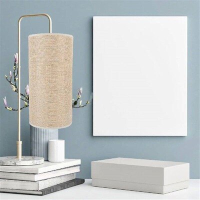 Linen Desk Lamp Shade Cover Small Lampshade Drum Lights for