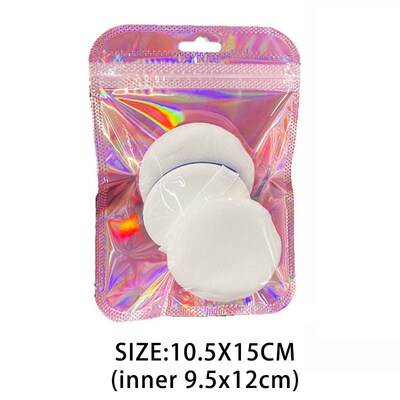 50pcs Iridescent Self Sealing OPP Bags Pouches Laser Iridesc