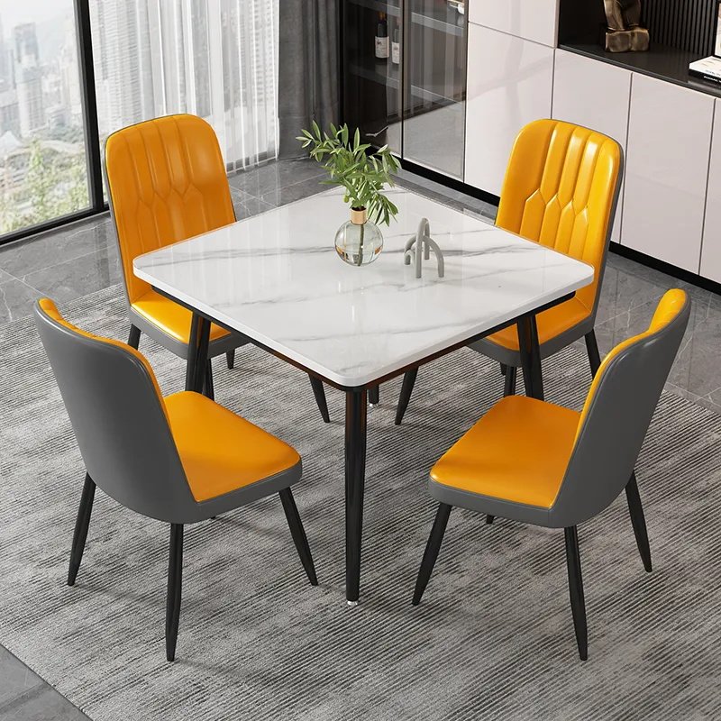 钢化玻璃餐桌椅正方形饭桌2人家用吃饭小户型奶茶店休闲洽谈,住宅家具,玻璃餐桌,淘宝优惠券,粉丝福利购,淘宝优惠卷