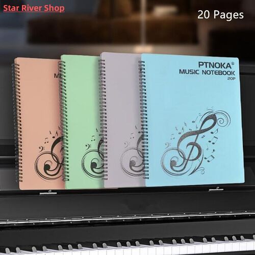 20 Pages Piano Score Folder A4 Size Music Score Paper Sheet
