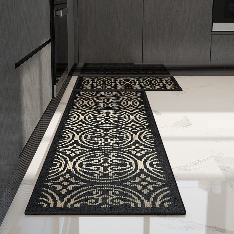 新中式厨房专用地垫防滑防油可擦免洗脚垫长条家用吸水垫耐脏地毯,居家布艺,厨房地垫,淘宝优惠券,粉丝福利购,淘宝优惠卷