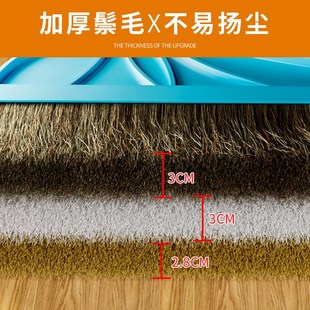 羊毛扫把簸箕扫帚套装家用木地板扫地柔软鬃毛单把笤帚扫灰刮水器