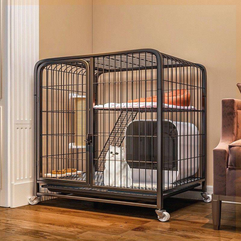 猫笼猫厕一体不占地猫别墅不占地猫笼子两层猫屋猫窝家用室内猫咪,宠物/宠物食品及用品,笼子,淘宝优惠券,粉丝福利购,淘宝优惠卷