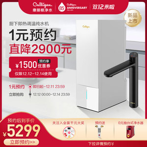 Culligan康丽根神龙净水器加热直饮净水一体机厨房自来水RO反渗透