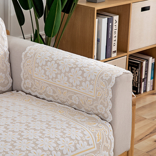 蕾丝沙发垫布艺沙发靠背巾扶手巾四季通用沙发巾盖布垫套罩沙发蒙