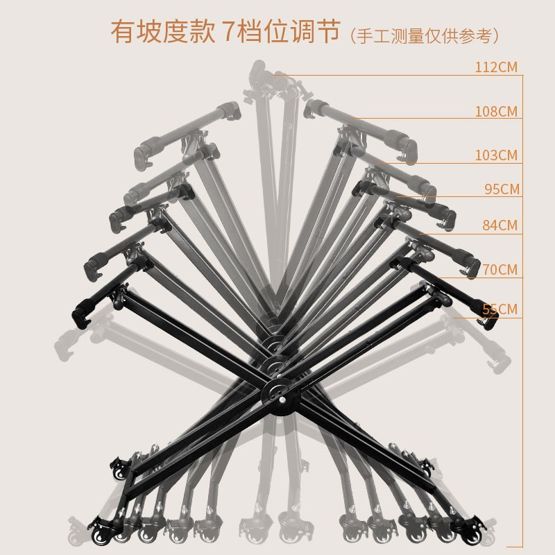 扬琴站立式支架扬琴配件专业扬琴架子可调节高度演出专用扬琴架子