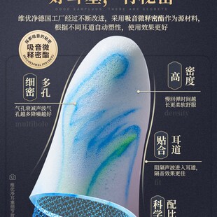 维优净耳塞睡眠睡觉专用超级隔音晚上睡觉防噪声防吵神器睡眠降噪