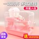 仓鼠笼子木质平台小仓鼠用品金丝熊笼套餐大别墅透明城堡双层窝
