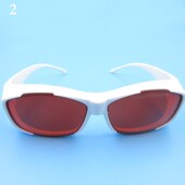 1100nm红外光美容洗眉打标机焊接护目眼镜 800nm 防护190nm 565nm