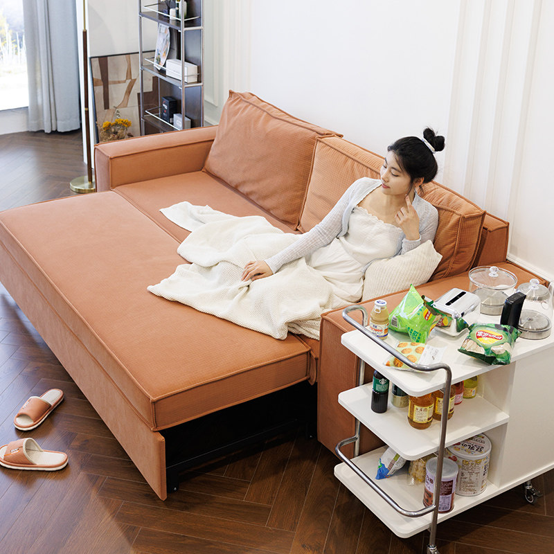 定制款新款沙发床折叠两用小户型网红餐厅双人床网红款阳台多功能,住宅家具,功能沙发,淘宝优惠券,粉丝福利购,淘宝优惠卷