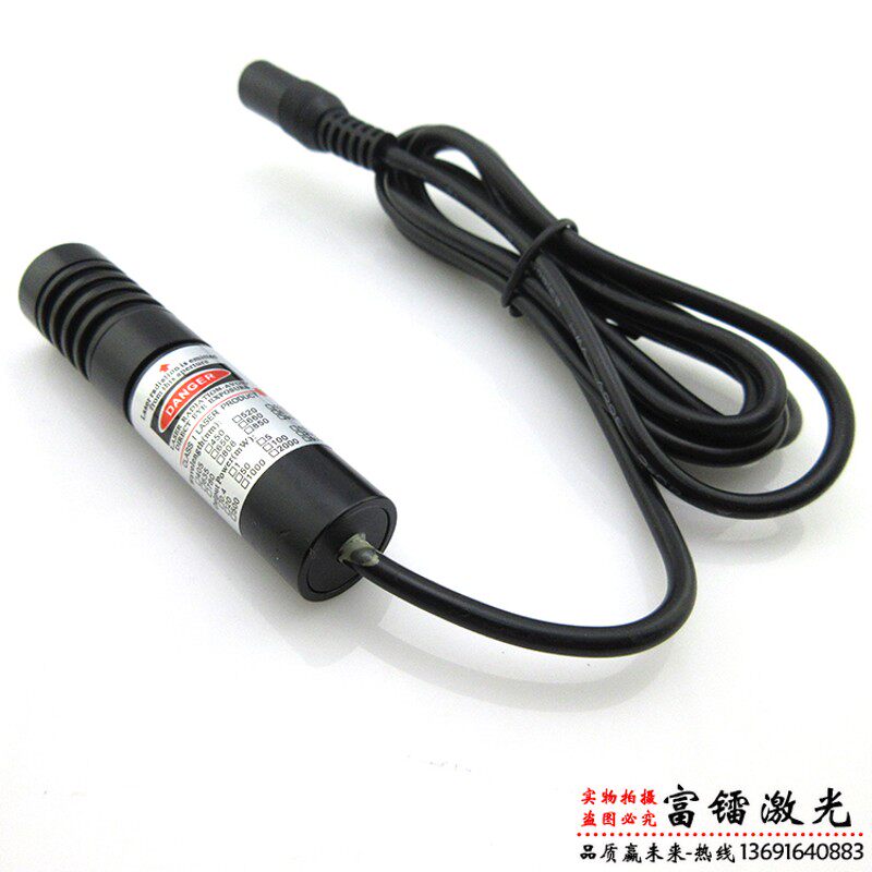 650nm100mw可调焦精工级一字激光器叉车指示用高亮度红外线定位灯