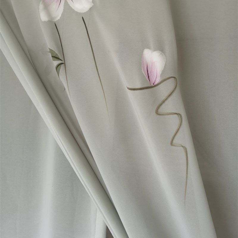 手绘暗香中式古典单双月架子床仿古明清拔步床四柱床蚊帐床幔防蚊