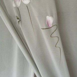 手绘暗香中式古典单双月架子床仿古明清拔步床四柱床蚊帐床幔防蚊