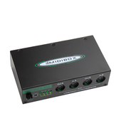 USB MIDI音乐编辑盒4进4出分线控制转换器4X4MIDI带合并功能merge