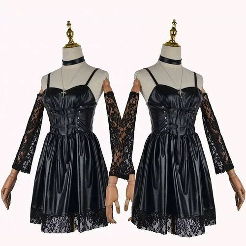 Misa Amane Cosplay Costume Death Note Cos Imitation Leather