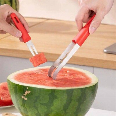 Easy Watermelon Cutting Versatile Stainless Steel