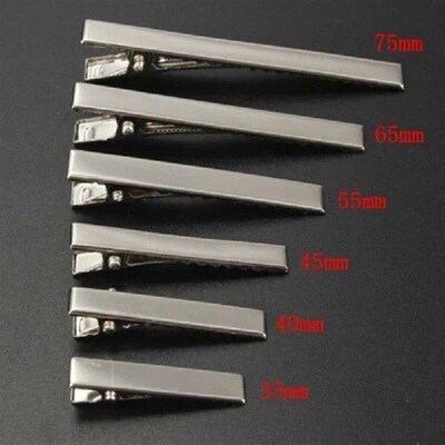 50pcs/lot Metal Crocodile Clips Cable Lead Testing Metal