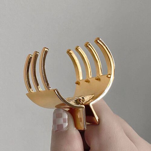 New Metal Hair Claw Clips Small Size Hair Clips Women Fashio