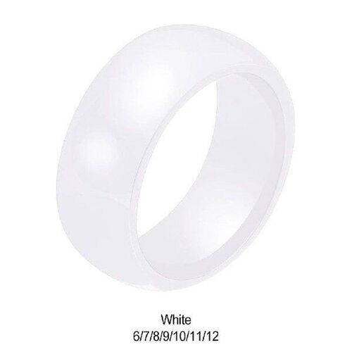 Wedding Rings For Women  Ceramic Rings With Smooth