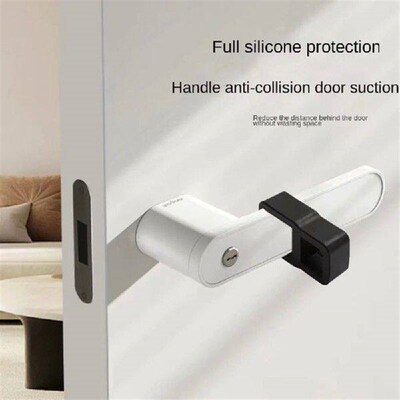 2PCS New Silicone Door Handle Crash Pad Wall Protectors