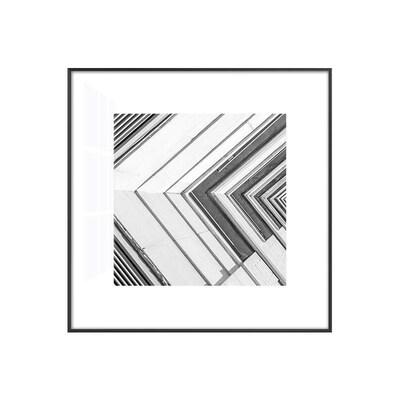 Black and White Architectural Art Abstract Decorative Painti