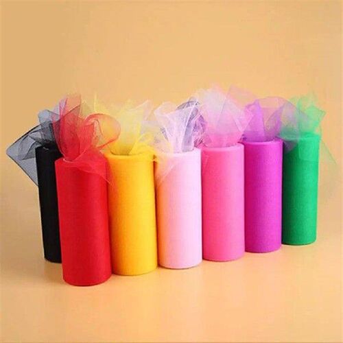 5. Dacron 15cm Wedding Tulle Mesh Spool Wedding Decor Table