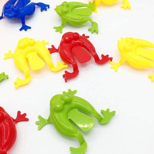 5/10 Pcs Jumping Frog Bounce Fidget Toys For Kids Novelty As