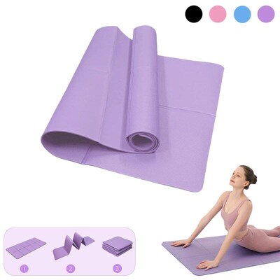Foldable Yoga Mat Eco Friendly EVA FoldingN Travel Fitness E
