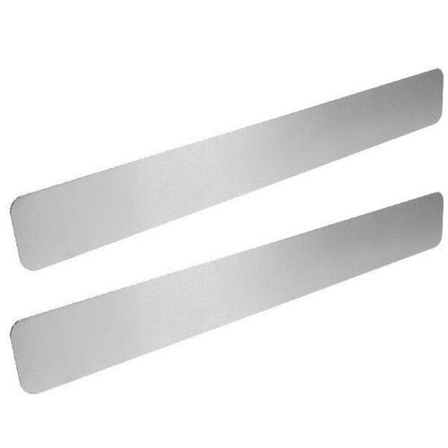2 Pcs Bulletin Board Iron Sheet Metal Strips for Sheets