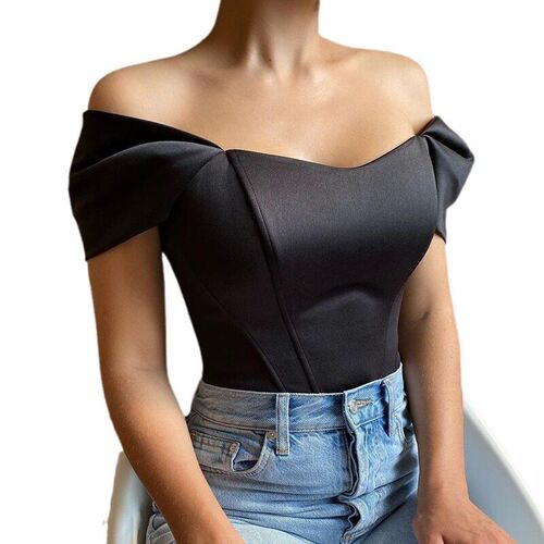 2025 Fish Bone Trouser Tube Top Womens Dress Sedin One-shou
