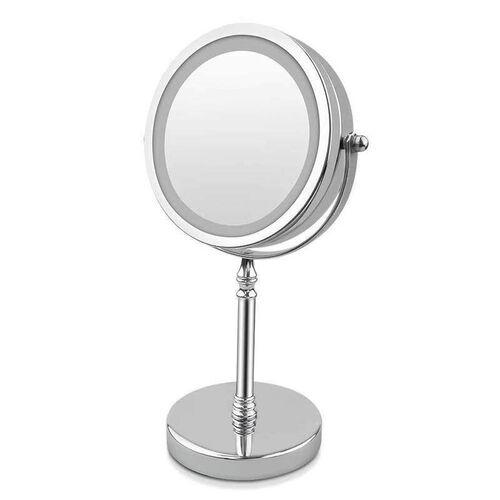 New Led makeup mirror with light double sided magnifying Ho1