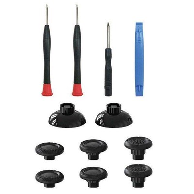 Black Thumbsticks Cover Controller Accessories Joypad