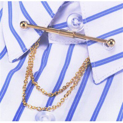 Collar Clip Tassel Tie Bar Collar Pin Tie Collar Bar Collar