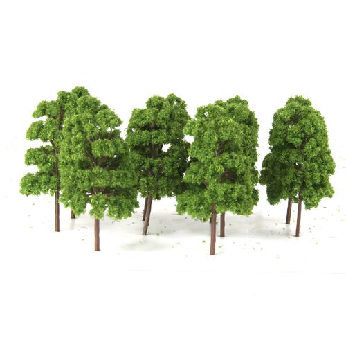 10 Green Model rees 1:75 HO Scale Train Railway War Game ama