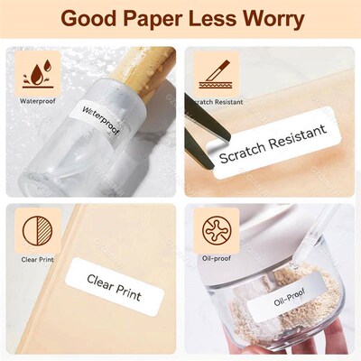 Niimbot D11 D110 D101 Label Printer er Waterproof Anti-Oil P