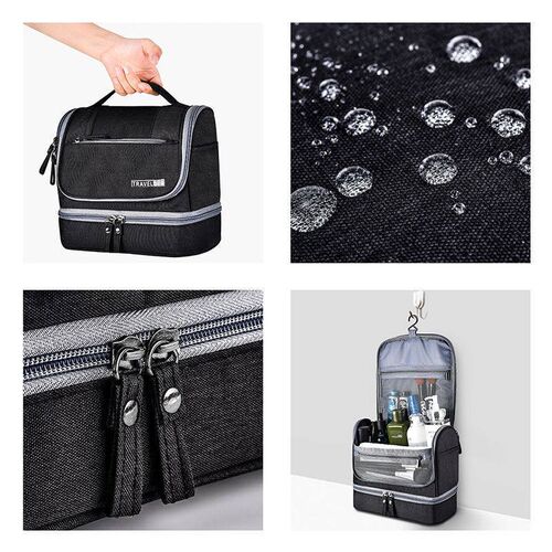 Men Necessaries Hanging Make Up Bag Oxford Travel Organizer