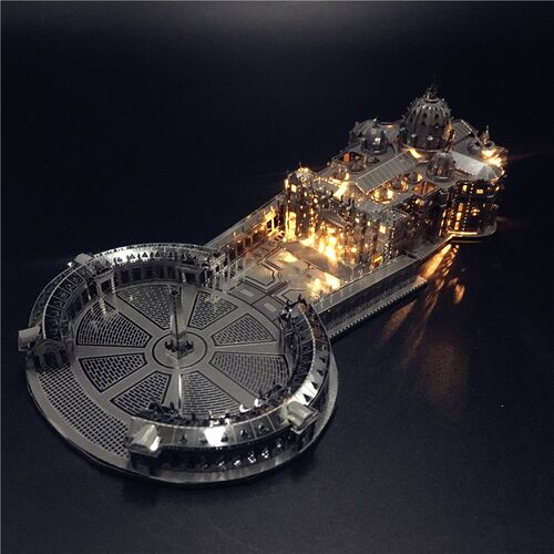 IRON STAR 3D Puzzle Metal St. Patricks Cathedral Assembly M