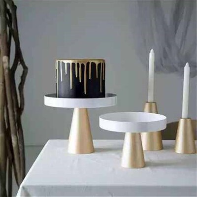 High Feet Cake Stands Wood Base Ornament Storage Wedding