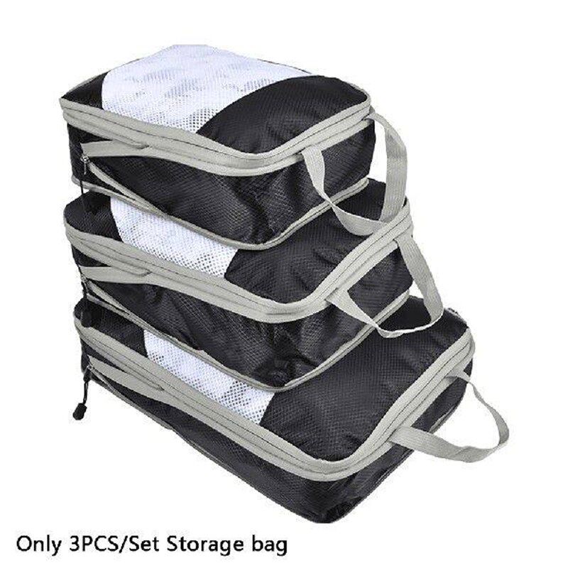 3pcsset Me With Handle Travel Storage Bag Packing Cube